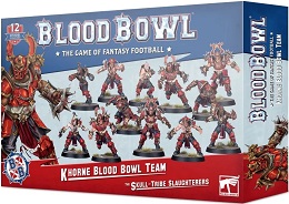 Blood Bowl: Khorne Team: The Skull-Tribe Slaughterers 202-19