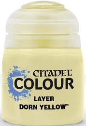 Citadel Layer Paint: Dorn Yellow 22-80