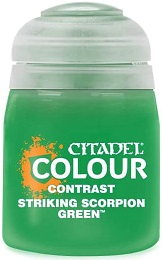 Citadel Contrast Paint: Striking Scorpion Green 29-51
