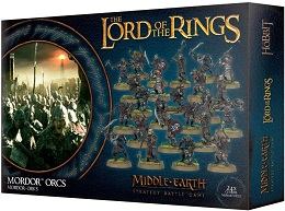 Middle-Earth Strategy Battle Game: Lord of the Rings: Mordor Orcs 30-33