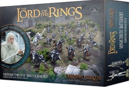 Middle-Earth Strategy Battle Game: Lord of the Rings: Minis Tirith Battlehost 30-72