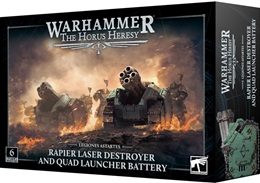 Warhammer: The Horus Heresy: Legiones Astartes: Rapier Laser Destroyer and Quad Launcher Battery 31-104