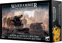 Warhammer: The Horus Heresy: Legiones Astartes: Rapier Quad Heavy Bolters and Graviton Cannon Battery 31-105 