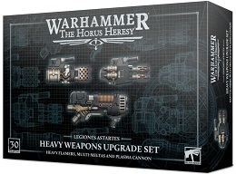 Warhammer: The Horus Heresy: Legiones Astartes: Heavy Weapons Upgrade Set: Heavy Flamers, Multi-meltas, and Plasma Cannons 31-12