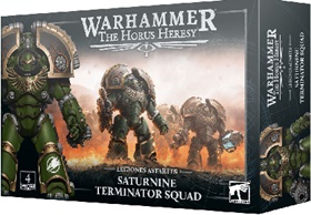 Warhammer 40K: The Horus Heresy: Legiones Astartes: Saturnine Terminator Squad 31-124