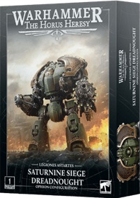 Warhammer 40K: The Horus Heresy: Legiones Astartes: Saturnine Siege Dreadnought: Ophion Configuration 31-133