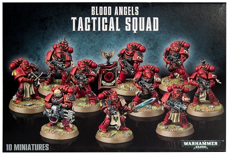 Warhammer 40k: Blood Angels Tactical Squad