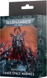 Warhammer 40K: 10th Edition Datasheet Cards: Chaos Space Marines 43-02