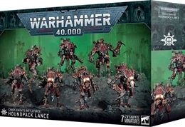 Warhammer 40k: Chos Knights: Battleforce: Houndpack Lance 43-104