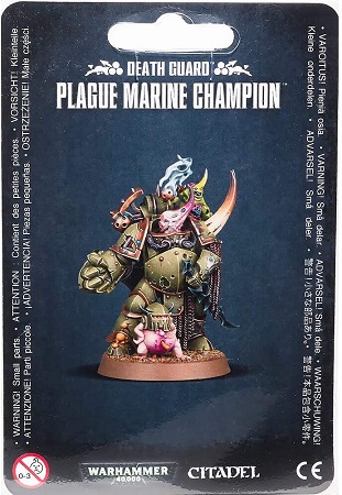 Warhammer 40K: Death Guard: Plague Marine Champion 43-48
