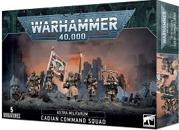 Warhammer 40K: Astra Militarum: Cadian Command Squad 47-09