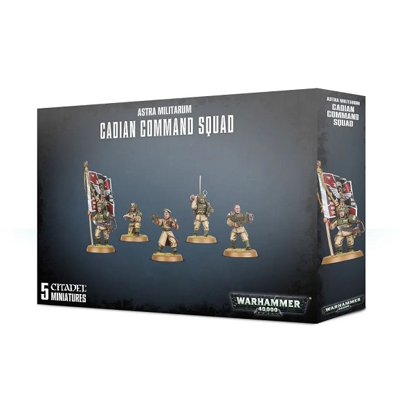 Warhammer 40k: Cadian Command Squad 47-09