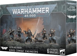 Warhammer 40k: Astra Militarum: Krieg Combat Engineers 47-76