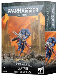 Warhammer 40K: Space Marines: Captain with Jump Pack 48-17