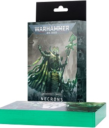 Warhammer 40k: 10e Datasheet Cards: Necrons 49-03