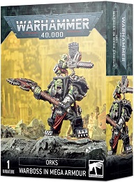 Warhammer 40K: Orks: Warboss in Mega Armor 50-56