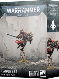 Warhammer 40K: Adepta Sororitas: Canoness with Jump Pack 52-61