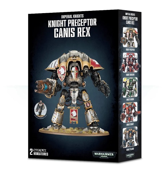 Warhammer 40K: Imperial Knights Knight Preceptor Canis Rex 54-15