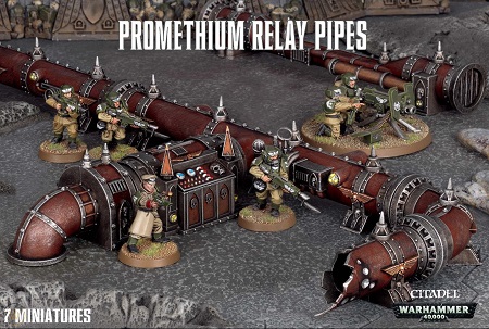 Warhammer 40K: Promethium Relay Pipes 56-48