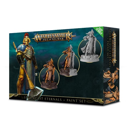 Warhammer: Age of Sigmar: Easy to Build: Stormcast Eternals and Paintset 60-10-60