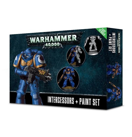 Warhammer 40K: Easy to Build: Intercessors and Paint Set 60-11-60