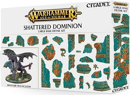 Warhammer Age of Sigmar: Shattered Dominion: Large Base Detail Kit 66-99
