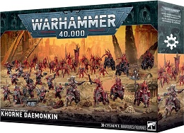 Warhammer 40K: Battleforce: World Eaters: Khorne Daemonkin 67-07