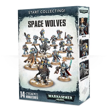 Warhammer 40K: Start Collecting Space Wolves 70-53
