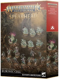 Warhammer Age of Sigmar: Spearhead: Maggotkin of Nurgle: Bubonic Cell 70-838