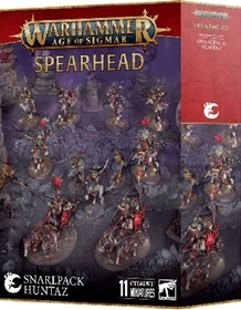 Warhammer Age of Sigmar: Spearhead: Gloomspite Gitz: Snarlpack Huntaz 70-894