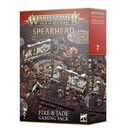 Warhammer Age of Sigmar: Spearhead: Fire and Jade Gaming Pack 80-56