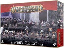 Warhammer Age of Sigmar: Hedonites of Slaanesh: Battleforce: Sybarite Blade-Carnival 83-91
