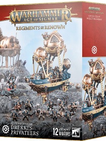 Warhammer: Age of Sigmar: Regiments of Renown: Kharadron Overlords: Drekkis Privateers 84-65