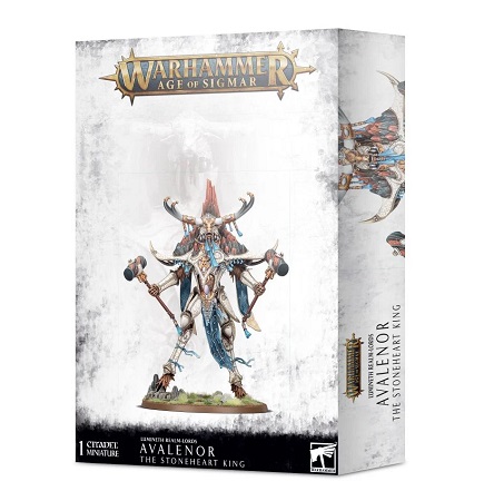 Warhammer Age of Sigmar: Lumineth Realm-Lords: Avalenor the Stoneheart King 87-56