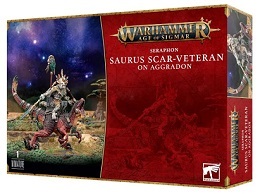 Warhammer: Age of Sigmar: Seraphon: Saurus Scar-Veteran on Aggradon 88-24