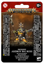 Warhammer Age of Sigmar: Ironjawz: Ardboy Big Boss 89-57