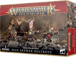 Warhammer Age of Sigmar: Orruk Warclans: Man-Skewer Boltboyz 89-67