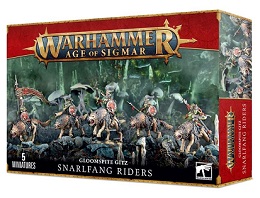 Warhammer Age of Sigmar: Gloomspite Gitz: Snarlfang Riders 89-76
