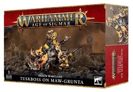 Warhammer Age of Sigmar: Orruk Warclans: Tuskboss on Maw-Grunta 89-81
