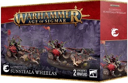 Warhammer Age of Sigmar: Gloompsite Gitz: Sunsteala Wheelas 89-89