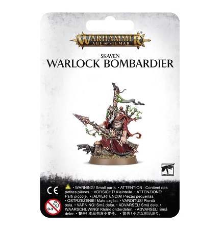 Warhammer: Age of Sigmar: Skaven Warlock Bombardier 