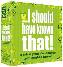 I Should Have Known That Trivia Game - USED - By Seller No: 19226 Alison Veresh