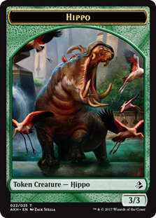 Hippo Token - Green - 3/3
