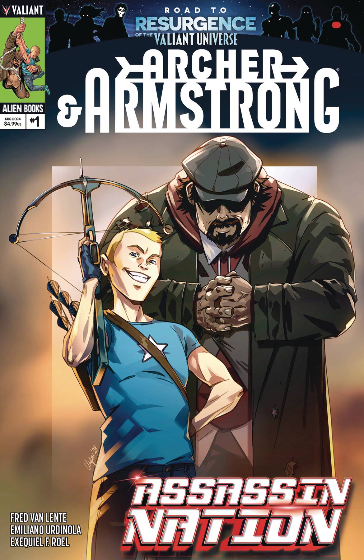 Archer and Armstrong: Assasination Nation no. 1 (2024 Series) 