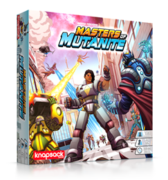 Masters of Mutanite Board Game - USED - By Seller No: 3226 Ben Rubinstein