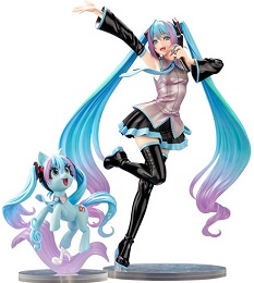 Vocaloid: Hatsune Miku featuring My Little Pony Bishoujo 1:7 Scale Statue