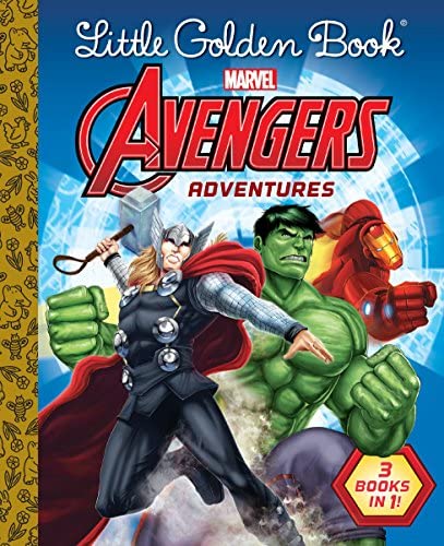 Avengers Adventures Little Golden Book