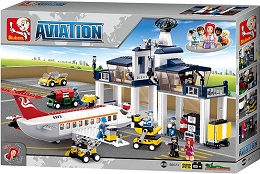 Bricks: Aviation: Aircraft Maintenance Base Kit - 826 Pieces B0373