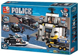 Bricks: Police: Science Technology Center - 876 Pieces B2300