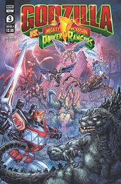 Godzilla vs Mighty Morphin Power Rangers no. 3 (2022 Series)